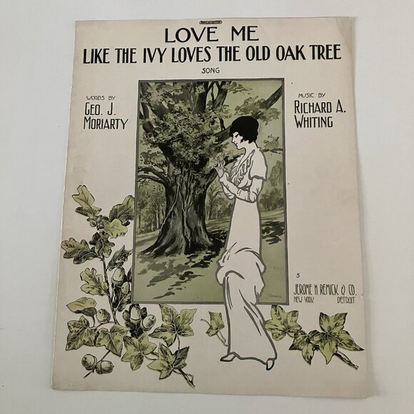 1910s Vintage Sheet Music WW1 In the Heart of the City That Has No Heart - Picture 2 of 16